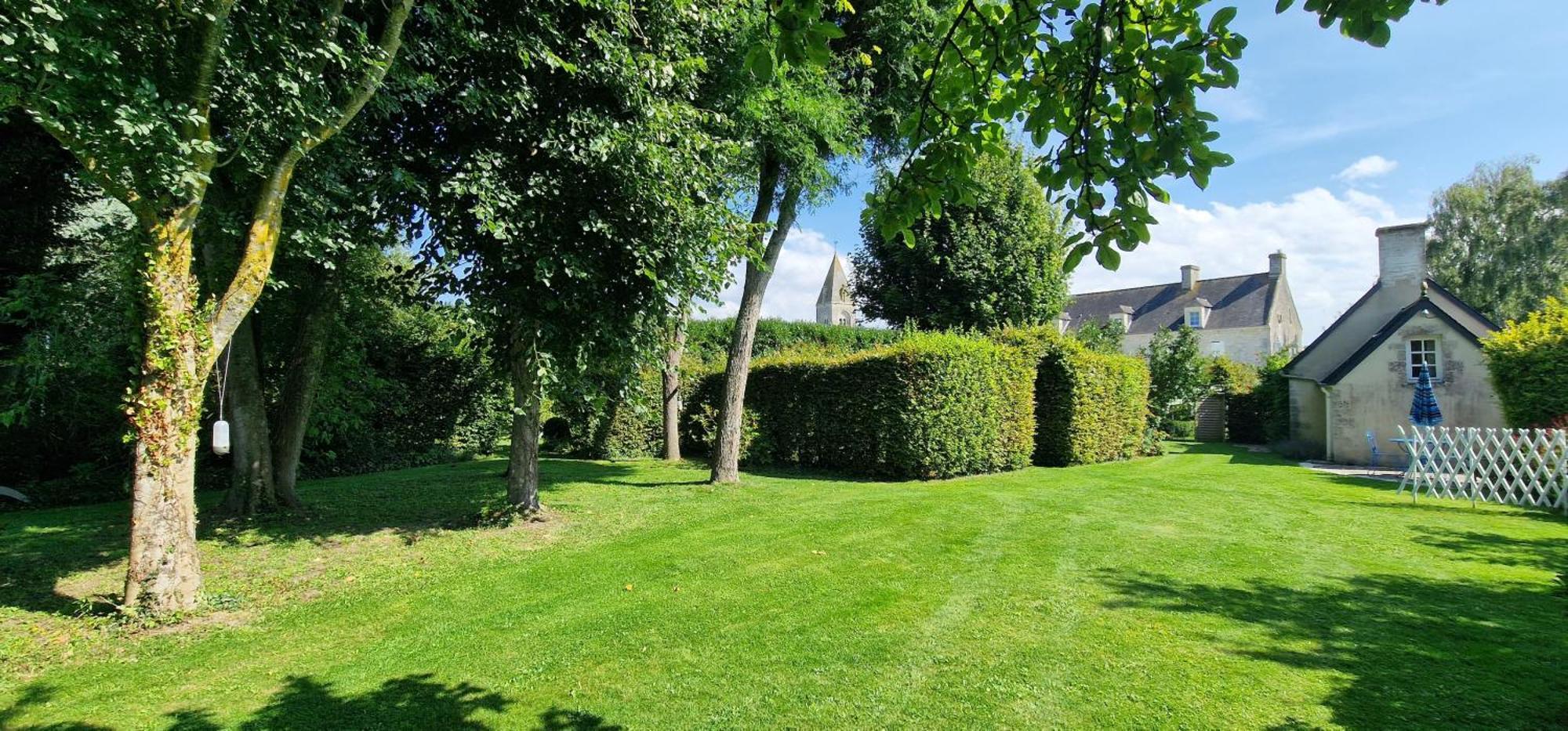Gite 4 Personnes Avec Piscine Et Bain Nordique Proche Des Plages Du Debarquement Le Manoir  Экстерьер фото